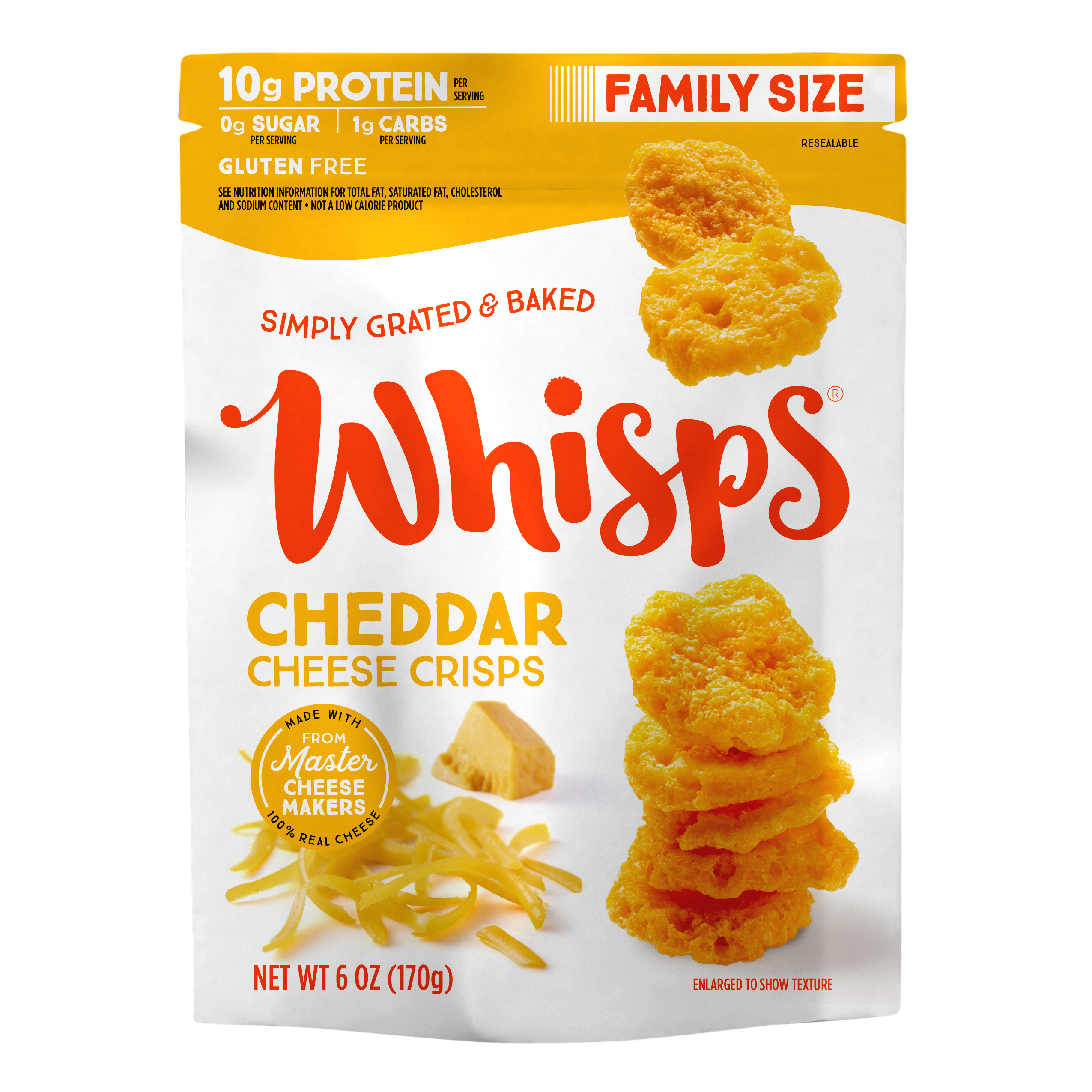 Cheddar Cheese Crisps 6 oz