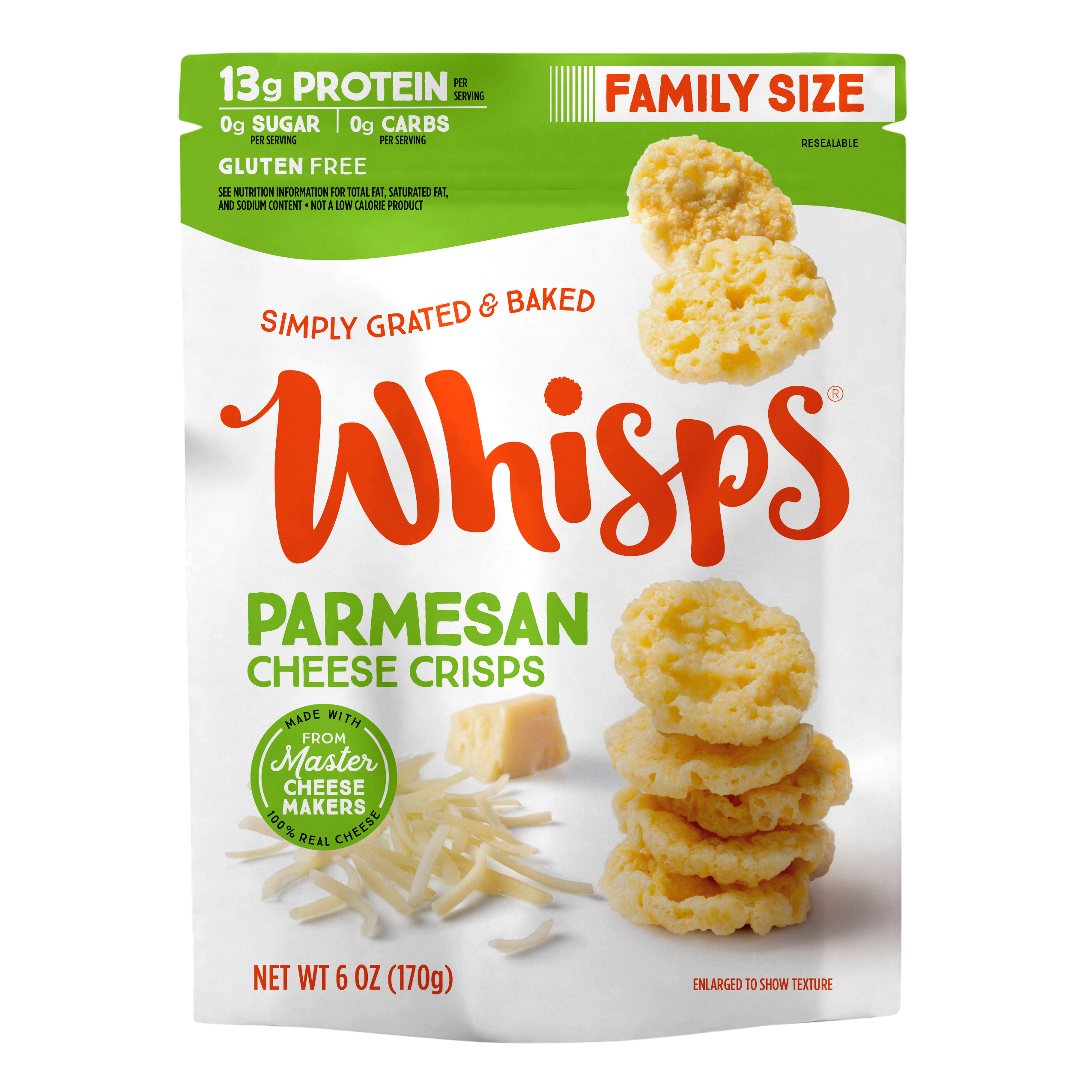 Parmesan Cheese Crisps 6 oz