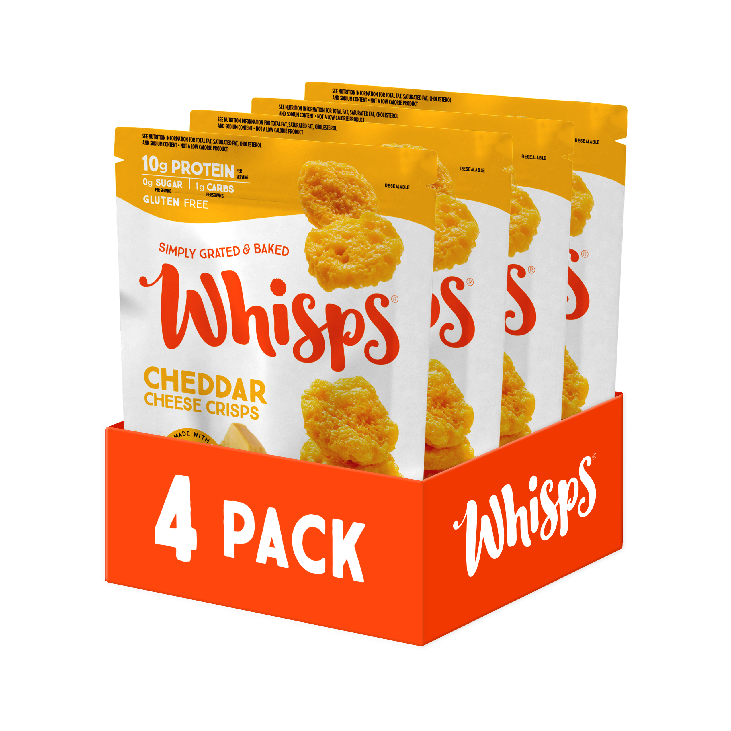 Cheddar Cheese Crisps 2.12 oz • 4 Pack