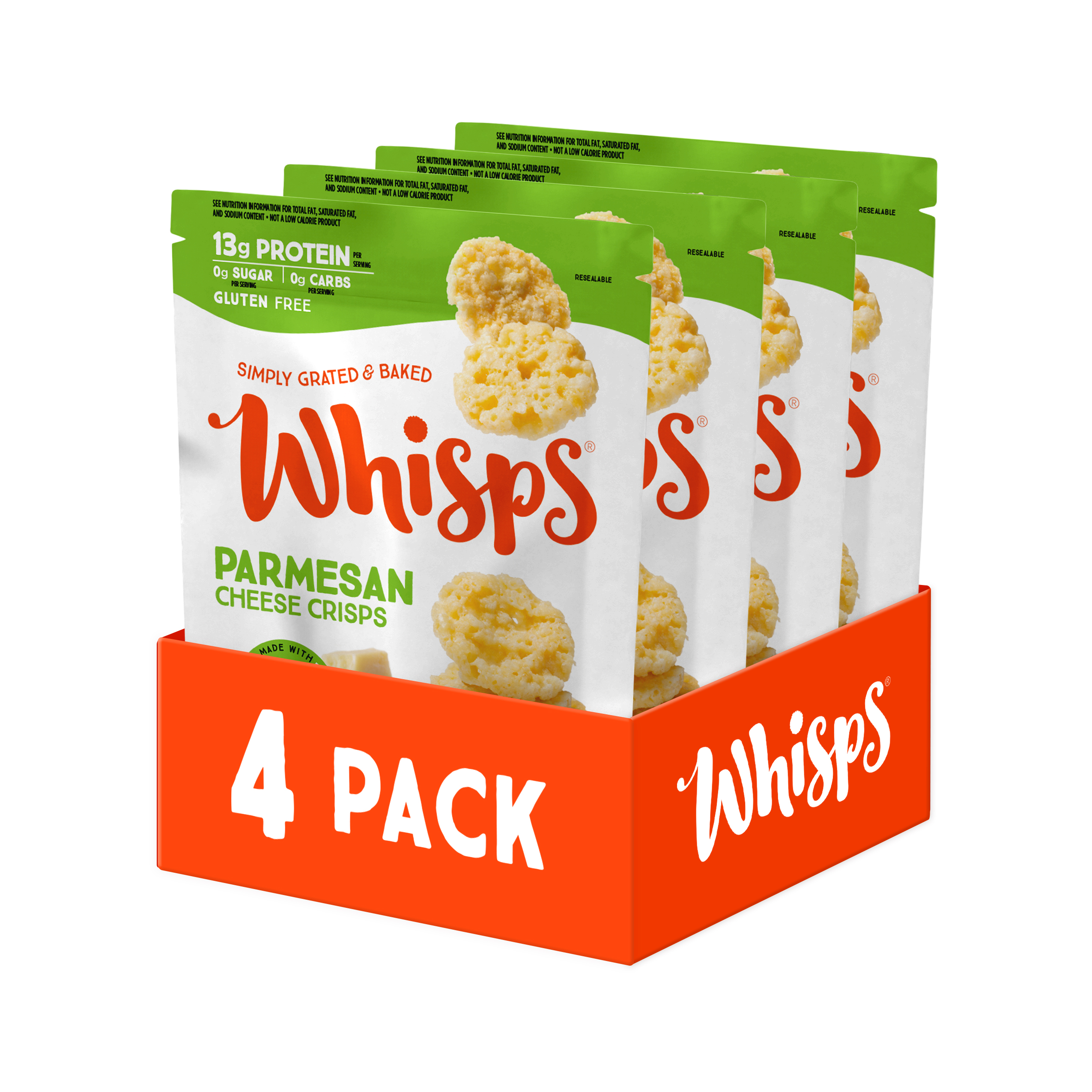 Parmesan Cheese Crisps 2.12 oz • 4 Pack